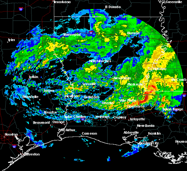 Interactive Hail Maps Hail Map for Livonia, LA