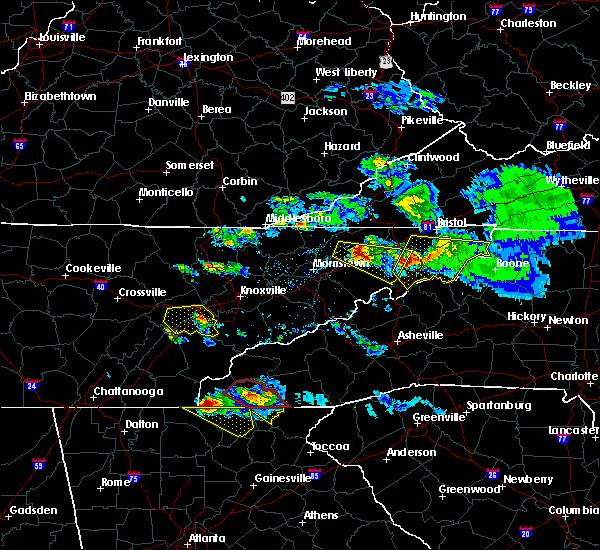 Interactive Hail Maps Hail Map for Blairsville, GA