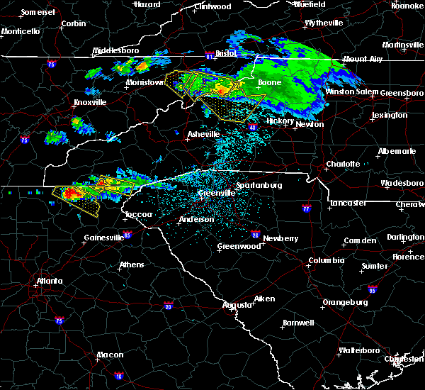 Interactive Hail Maps Hail Map for Blairsville, GA