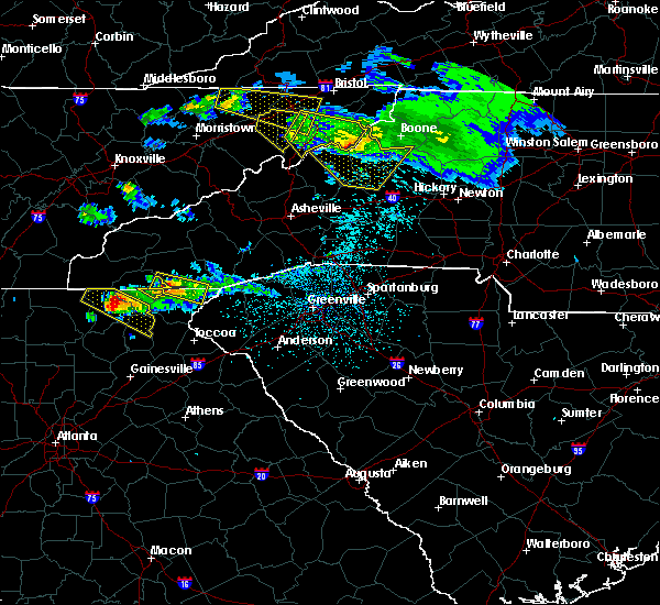 Interactive Hail Maps Hail Map for Tate City, GA