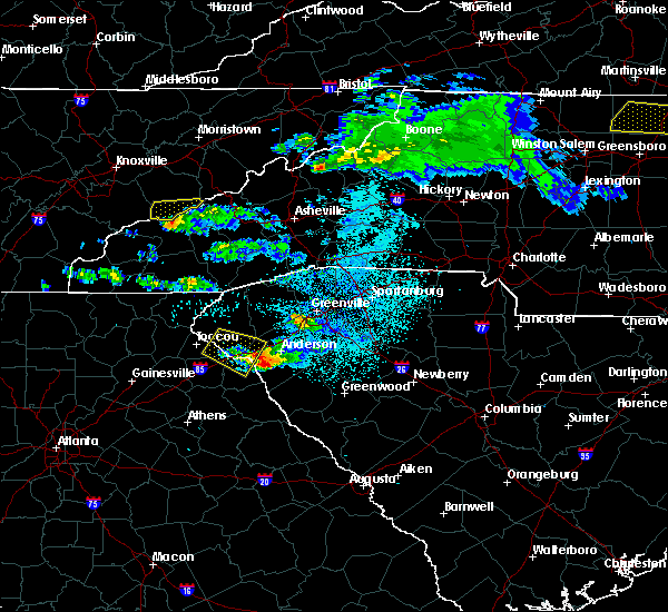 Interactive Hail Maps Hail Map for Westminster, SC