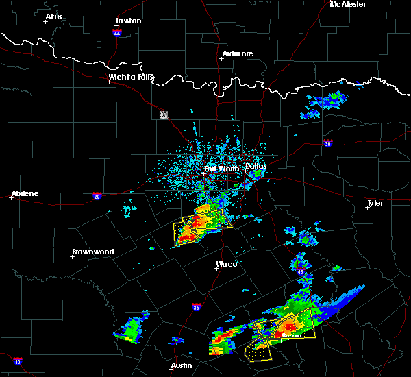Interactive Hail Maps Hail Map for Meridian, TX