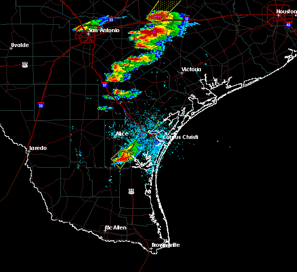 Interactive Hail Maps Hail Map for Kingsville, TX
