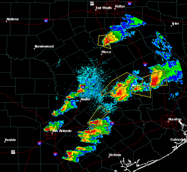 Interactive Hail Maps Hail Map for Huntsville, TX
