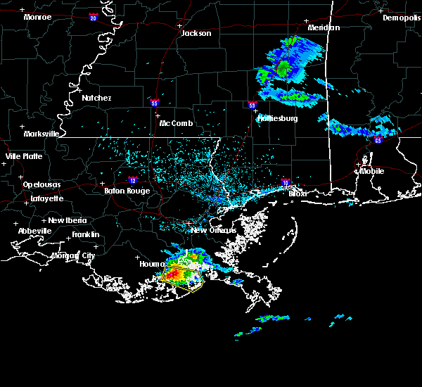 Interactive Hail Maps Hail Map for Golden Meadow, LA