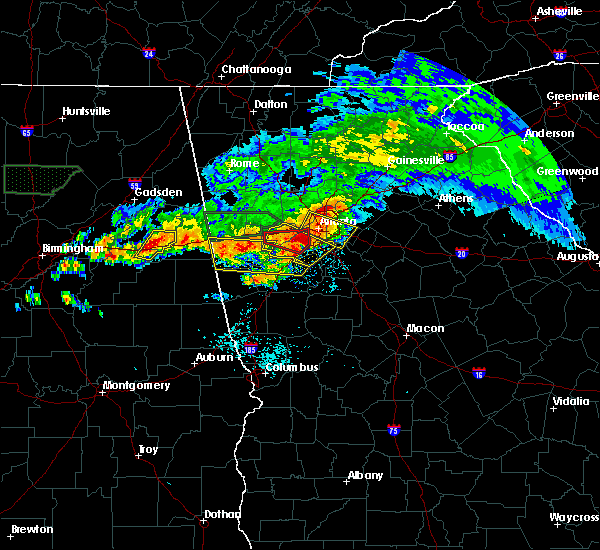 Interactive Hail Maps Hail Map for Carrollton, GA