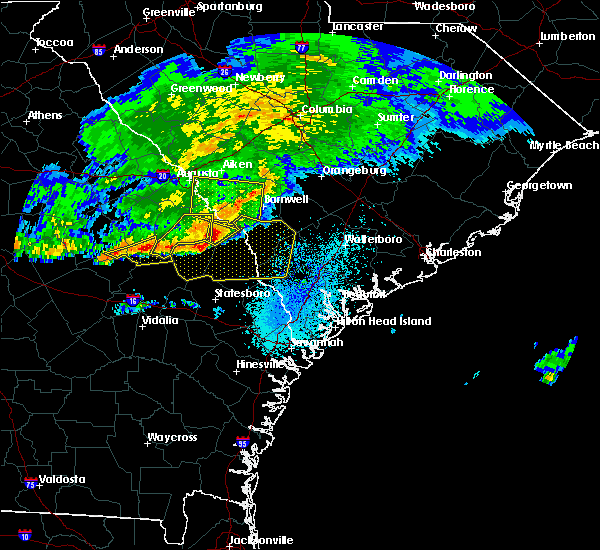 Interactive Hail Maps Hail Map for Midville, GA