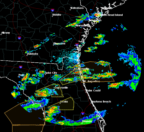 Interactive Hail Maps Hail Map for The Villages, FL