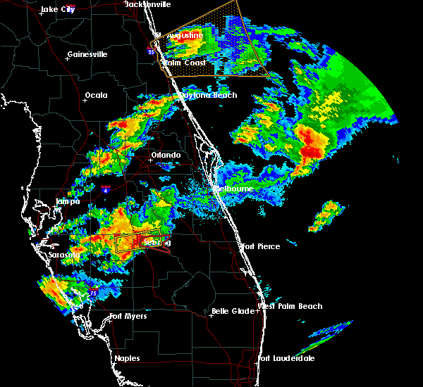 Interactive Hail Maps Hail Map for Sebring, FL