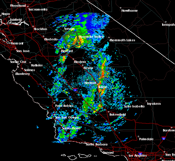 Interactive Hail Maps Hail Map for East Orosi, CA