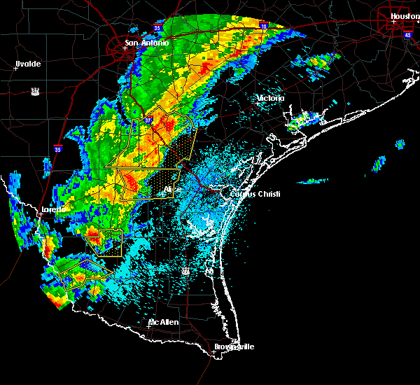Interactive Hail Maps Hail Map for Hebbronville, TX