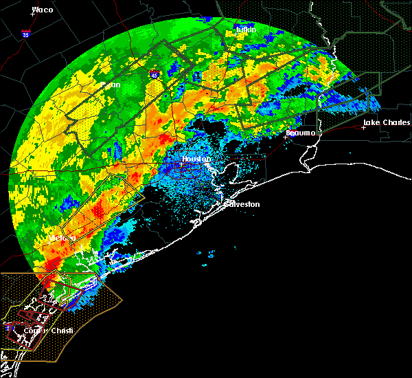 Interactive Hail Maps Hail Map for Edna, TX
