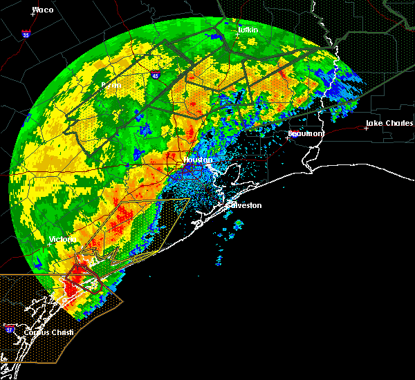 Interactive Hail Maps Hail Map for Bay City, TX