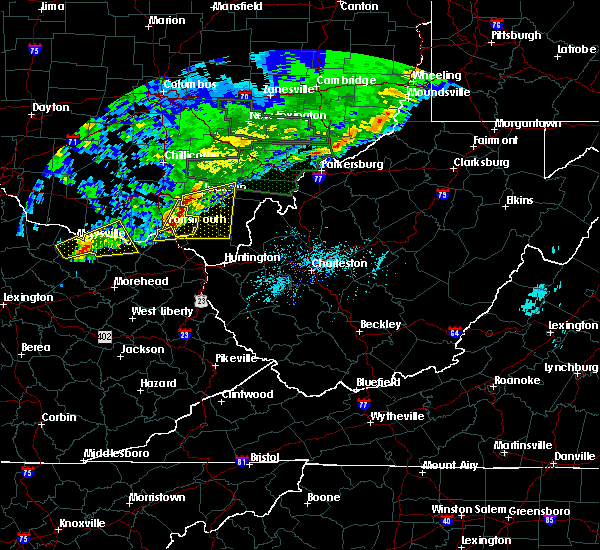 Interactive Hail Maps Hail Map for South Shore, KY