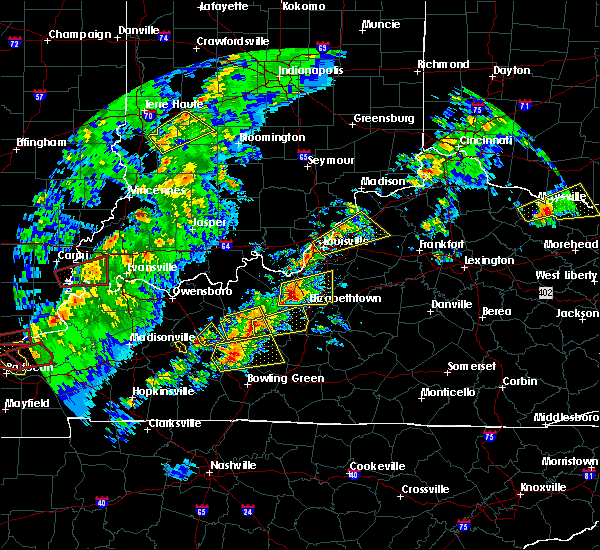 Interactive Hail Maps Hail Map for Smithfield, KY