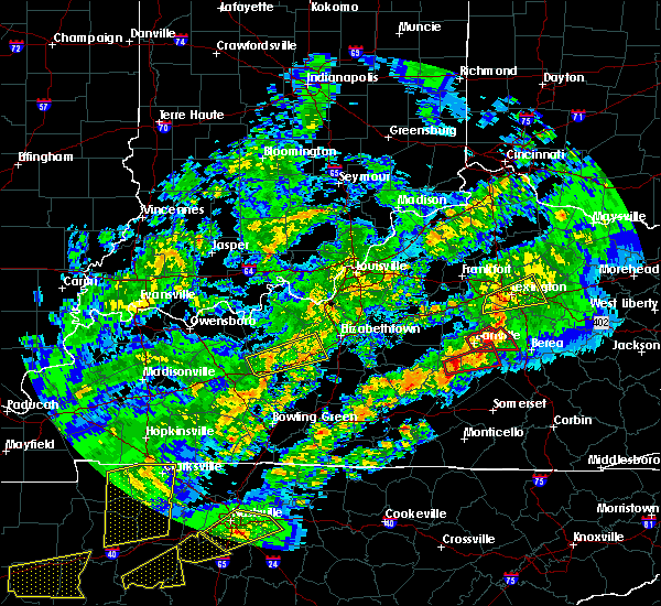 Interactive Hail Maps Hail Map for Caneyville, KY