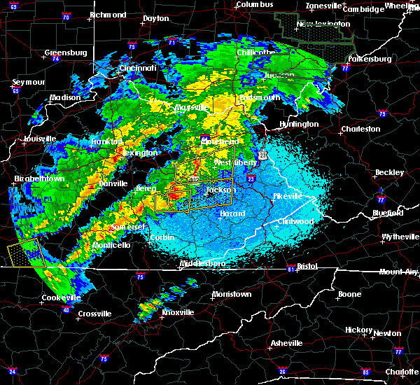 Interactive Hail Maps Hail Map for Beattyville, KY