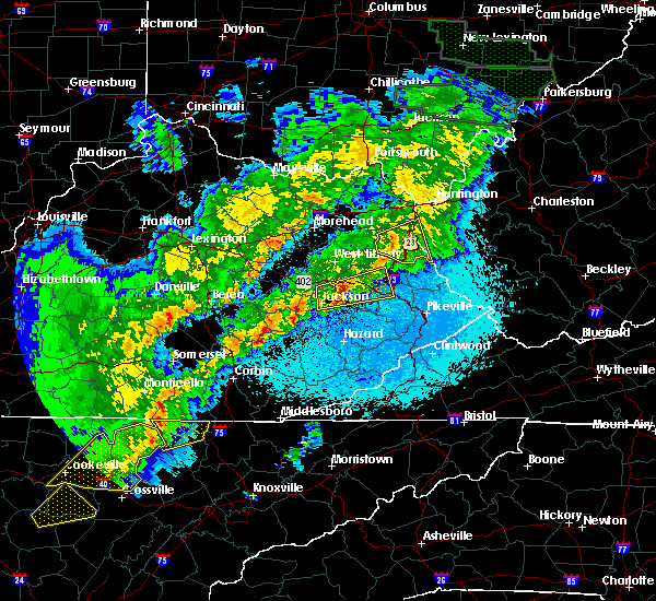 Interactive Hail Maps Hail Map for Blaine, KY