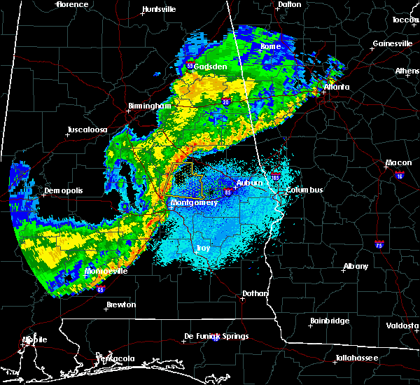 Interactive Hail Maps Hail Map for Wetumpka, AL