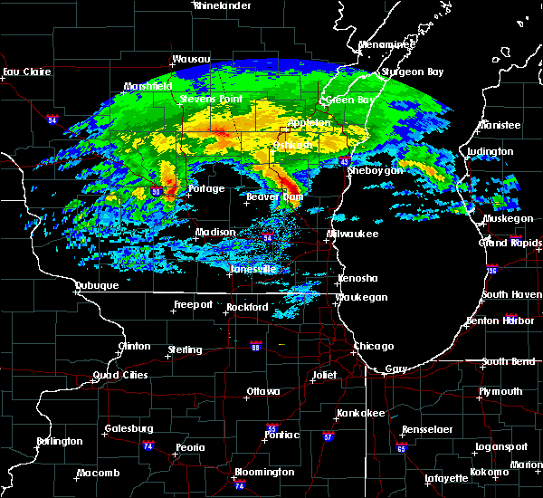 Interactive Hail Maps Hail Map for Campbellsport, WI