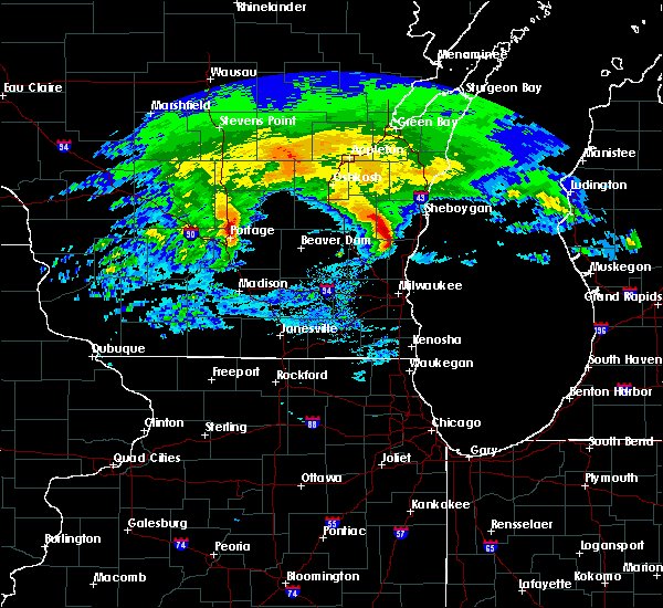 Interactive Hail Maps Hail Map for Campbellsport, WI