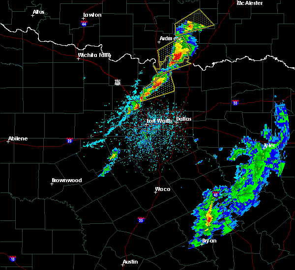 Interactive Hail Maps Hail Map for Denison, TX