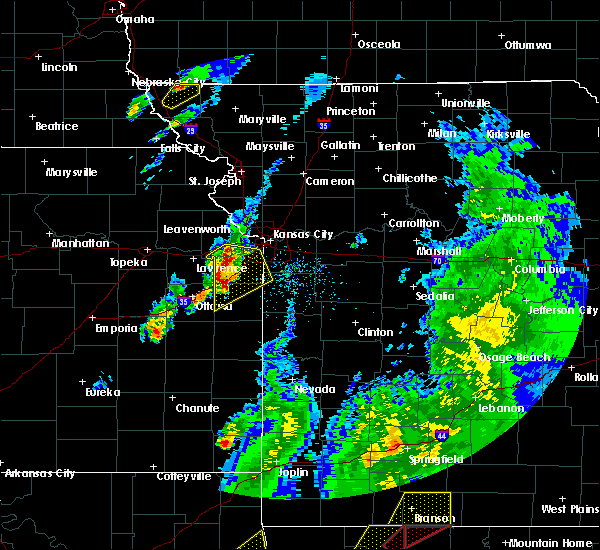 Interactive Hail Maps Hail Map for Olathe, KS