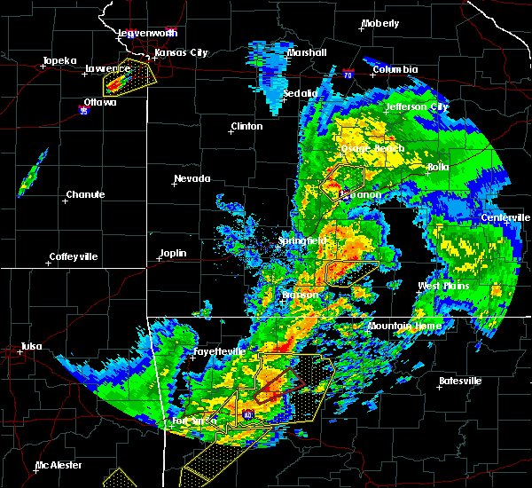 Interactive Hail Maps Hail Map for Lebanon, MO