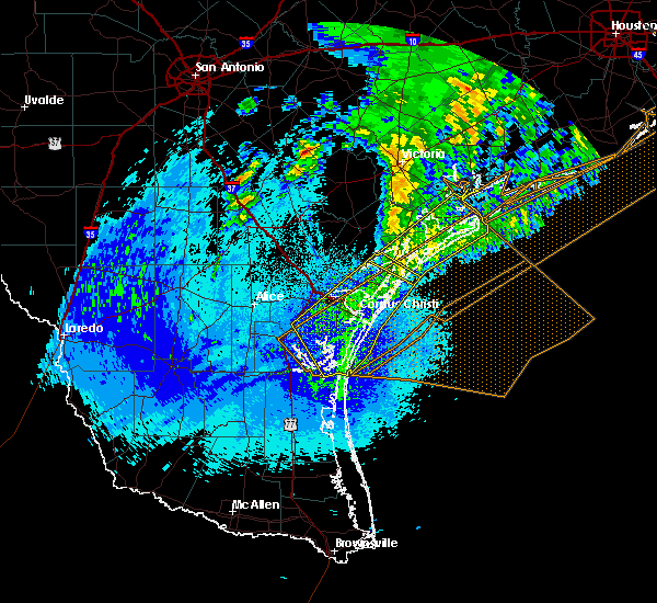 Interactive Hail Maps Hail Map for Austwell, TX