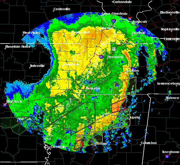 Interactive Hail Maps Hail Map for Henderson, TN