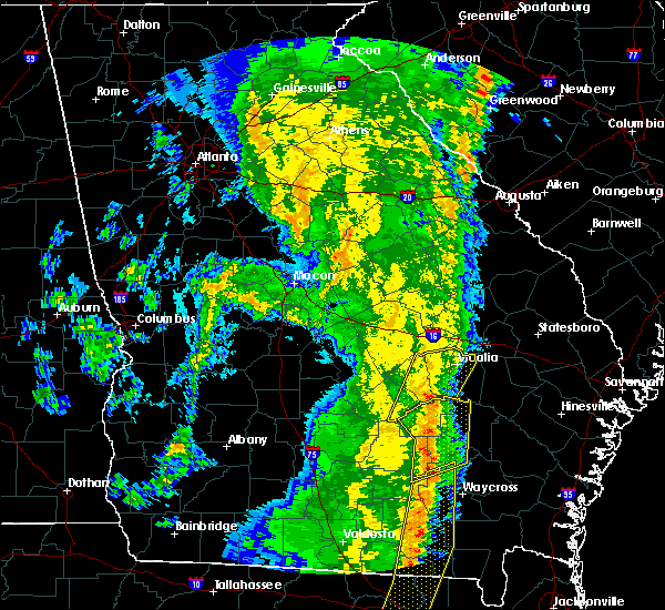 Interactive Hail Maps Hail Map for Vidalia, GA