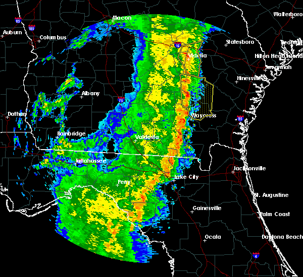 Interactive Hail Maps Hail Map for Waycross, GA