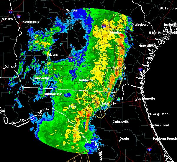 Interactive Hail Maps Hail Map for Waycross, GA