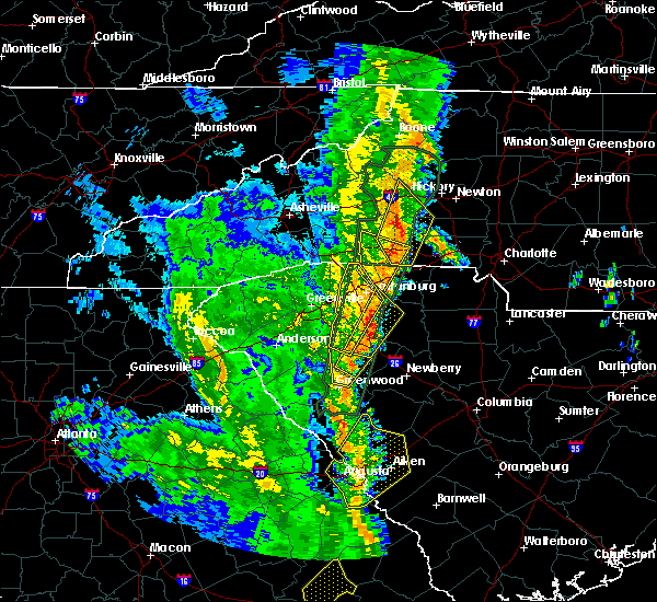 Interactive Hail Maps Hail Map for Fountain Inn, SC