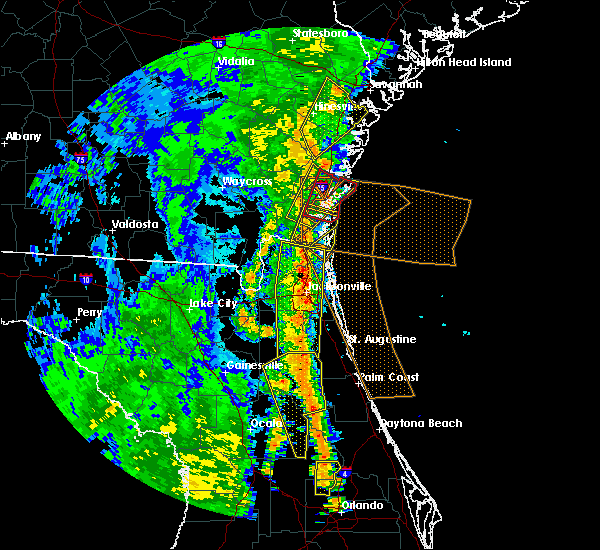 Interactive Hail Maps Hail Map for Kingsland, GA