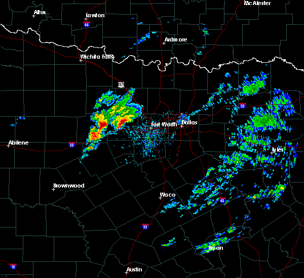 Interactive Hail Maps Hail Map for Aledo, TX