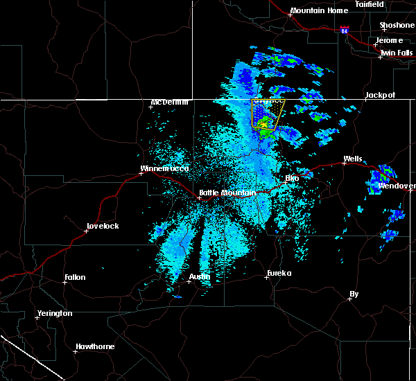 Interactive Hail Maps Hail Map for Owyhee, NV