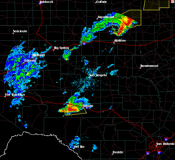 Interactive Hail Maps Hail Map for Sonora, TX