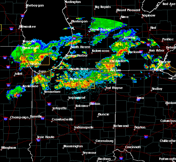 Interactive Hail Maps Hail Map for Bronson, MI
