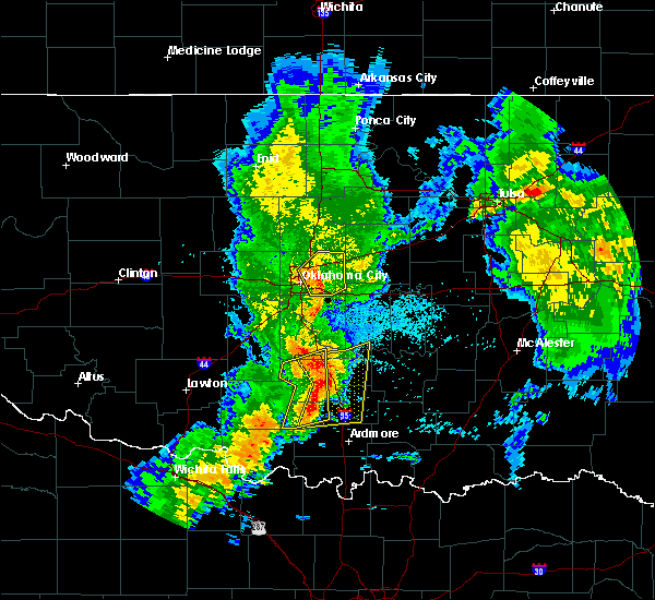 Interactive Hail Maps Hail Map for Edmond, OK