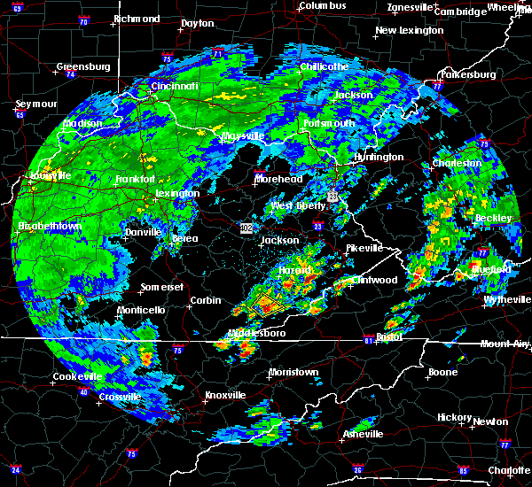 Interactive Hail Maps Hail Map for Loyall, KY