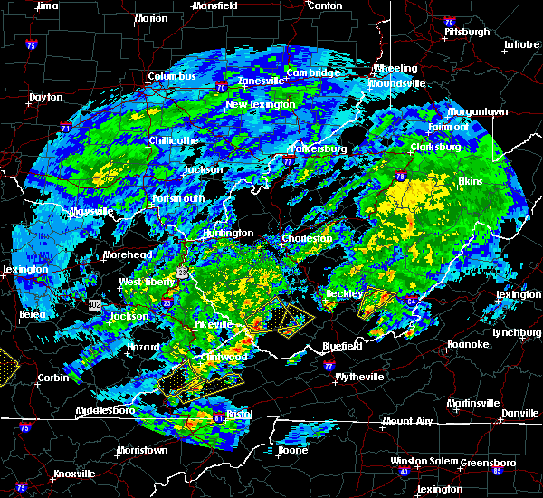 Interactive Hail Maps Hail Map for Pineville, WV