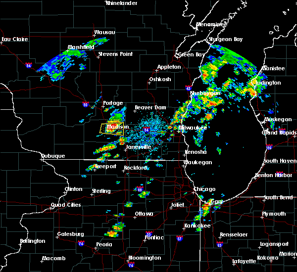 Interactive Hail Maps Hail Map for Madison, WI