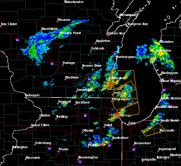 Interactive Hail Maps Hail Map for Racine, WI