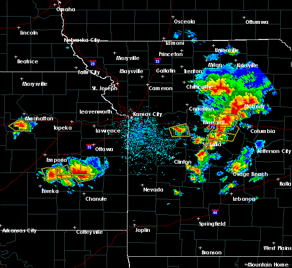 Interactive Hail Maps Hail Map for Glasgow, MO