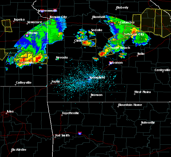 Interactive Hail Maps Hail Map for Lake Ozark, MO