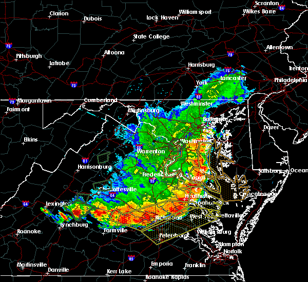 Interactive Hail Maps Hail Map for Charlotte Hall, MD