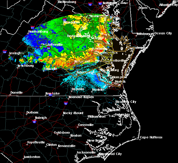 Interactive Hail Maps Hail Map for Tappahannock, VA