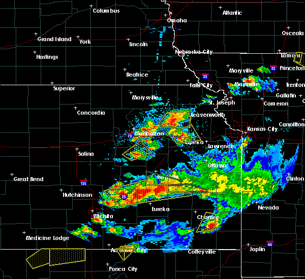 Interactive Hail Maps Hail Map for Topeka, KS