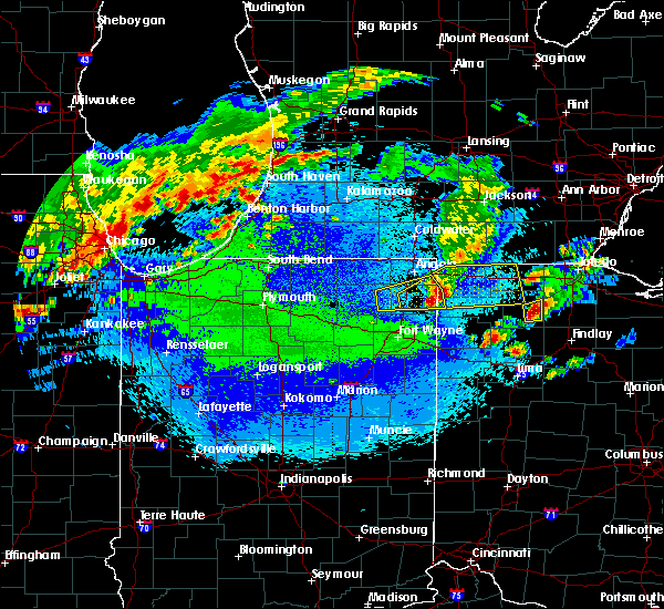 Interactive Hail Maps Hail Map for McClure, OH
